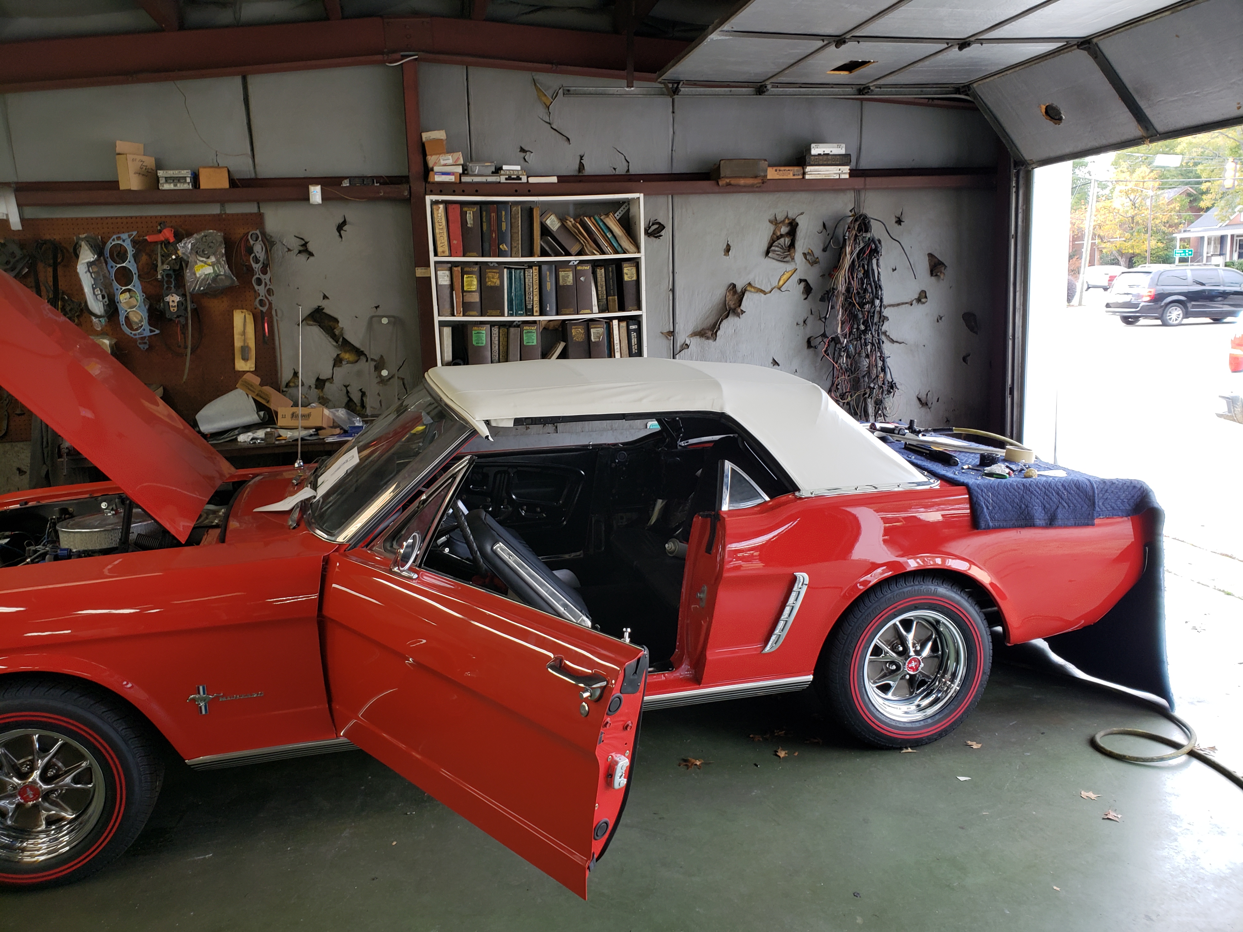 Clark's Auto Clinic Mustang Restoration