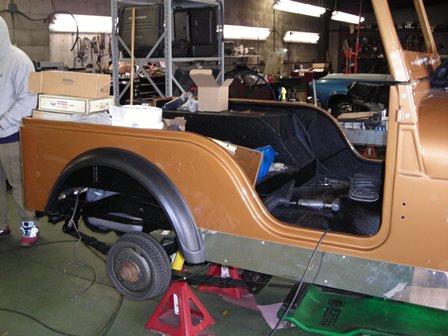 Clark's Auto Clinic Jeep Golden Eagle Restoration