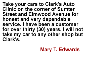 Mary's Testimony - Clark's Auto Clinic